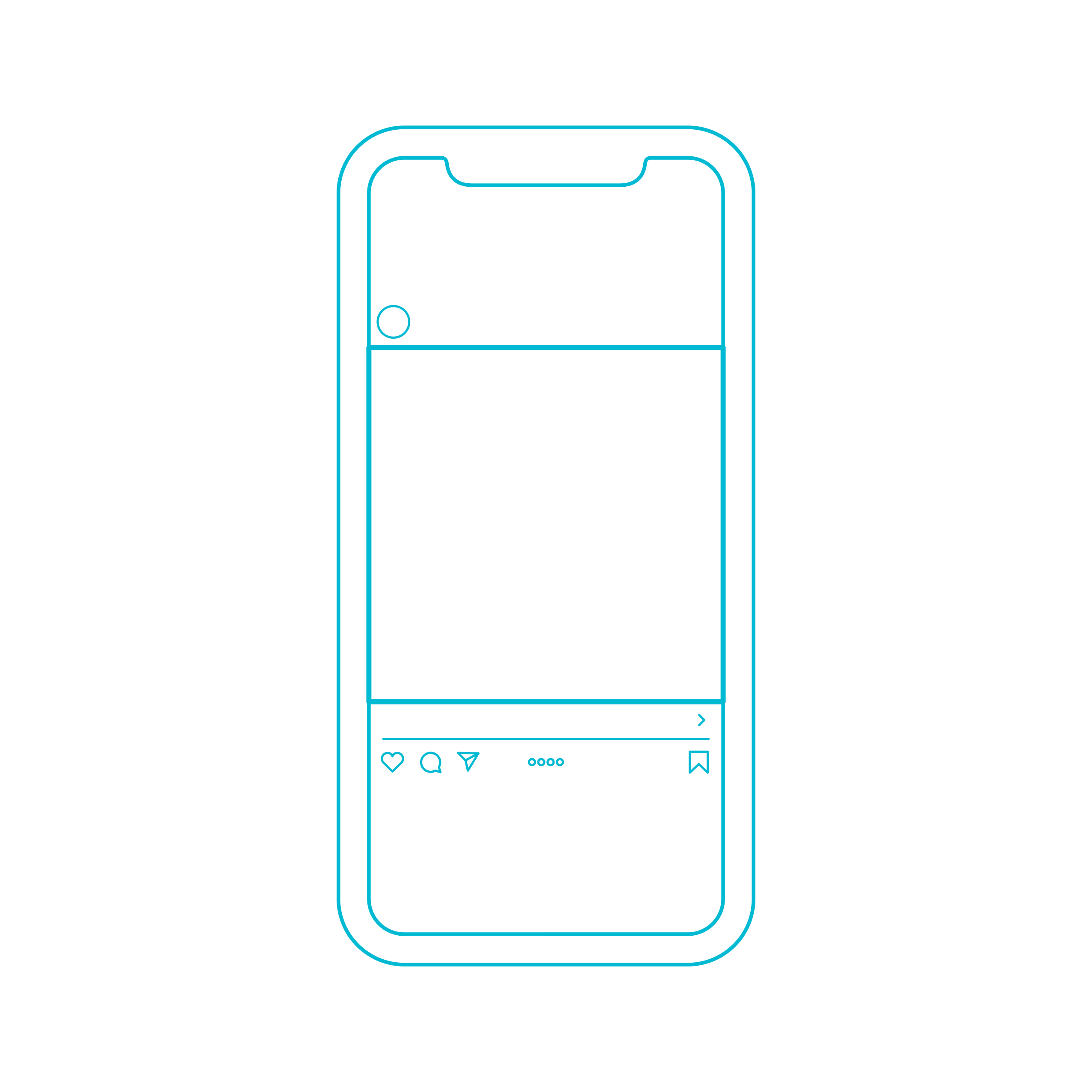 Digital Instagram Carousel Ads Outline Line Art Svg Vector Free Vectors